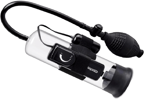 Huts-ponpa bibragailuarekin zakilaren tamaina eta plazerra handitzeko